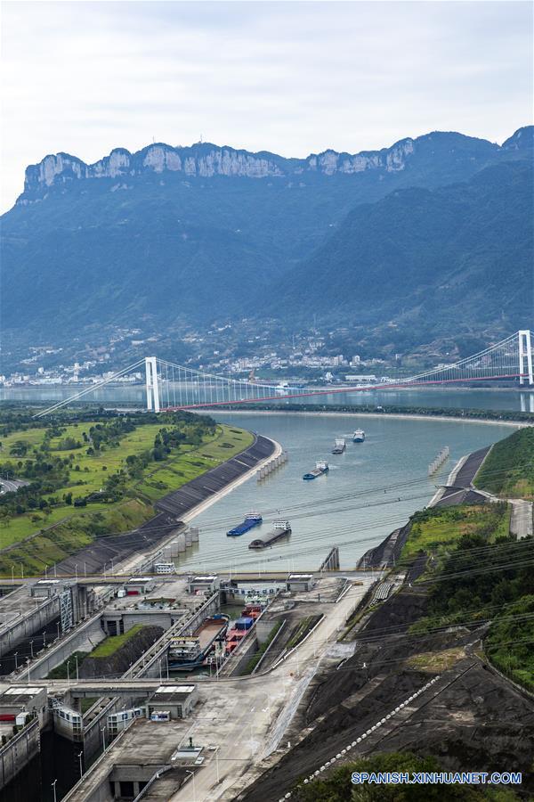 CHINA-HUBEI-PRESA DE LAS TRES GARGANTAS-RENDIMIENTO