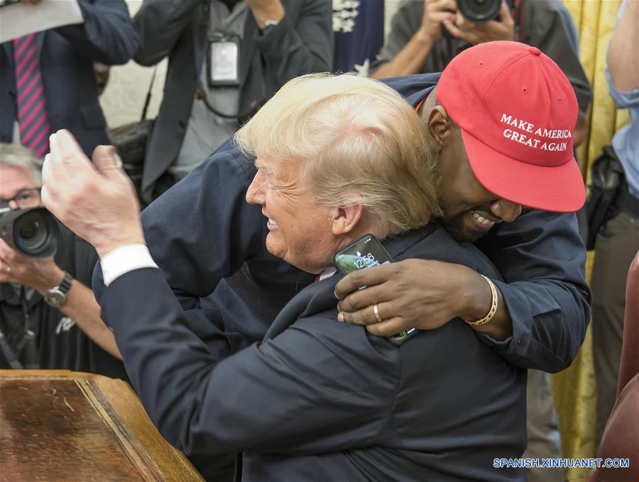 EEUU-WASHINGTON-TRUMP-KANYE WEST-REUNION