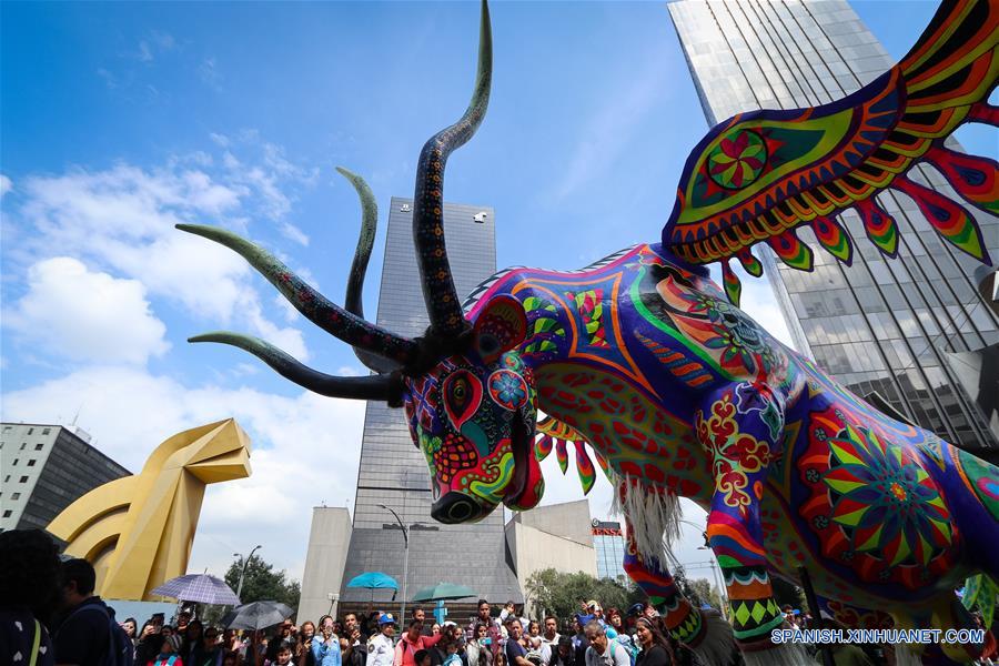 El 12 Desfile De Alebrijes Monumentales 2018 En La Ciudad De México ...