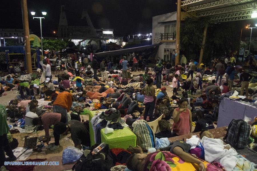 MEXICO-CHIAPAS-CARAVANA MIGRANTE 