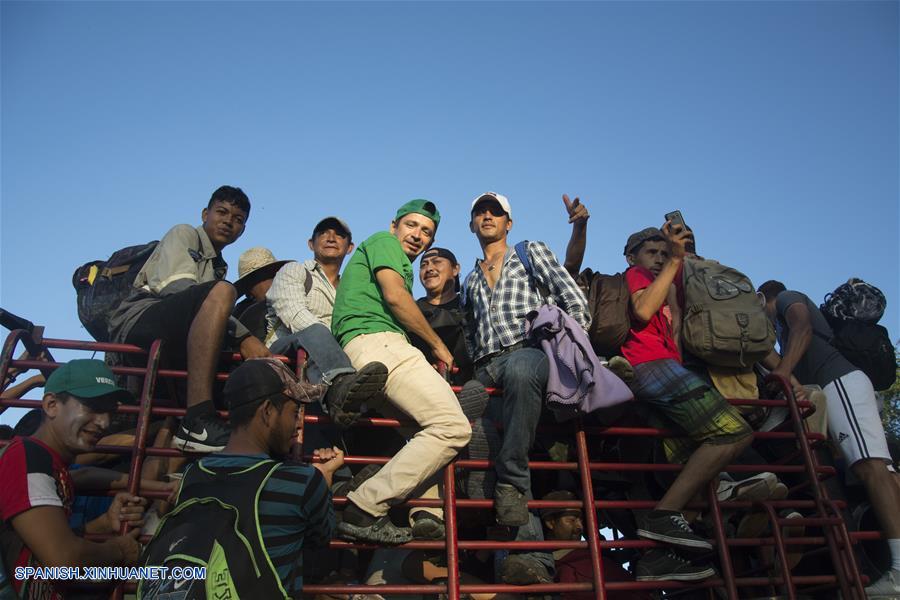 MEXICO-CHIAPAS-CARAVANA MIGRANTE 