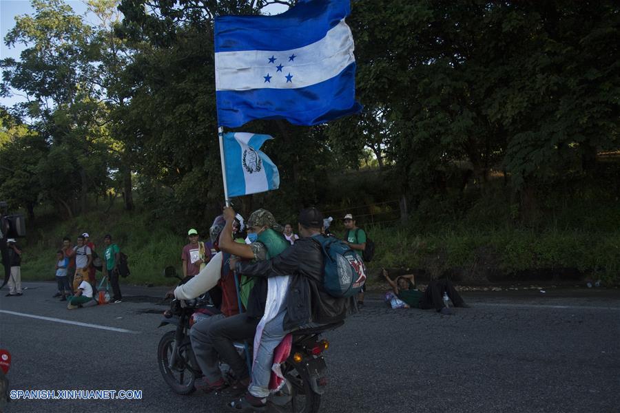 MEXICO-CHIAPAS-CARAVANA MIGRANTE 