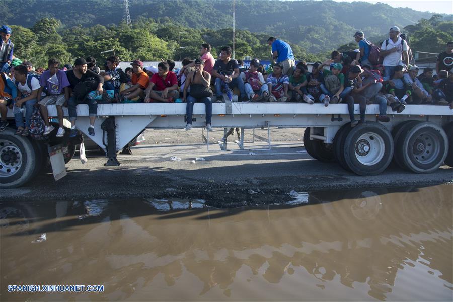 MEXICO-CHIAPAS-CARAVANA MIGRANTE 