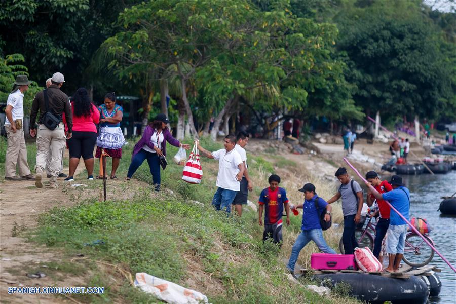 MEXICO-CHIAPAS-CARAVANA MIGRANTE