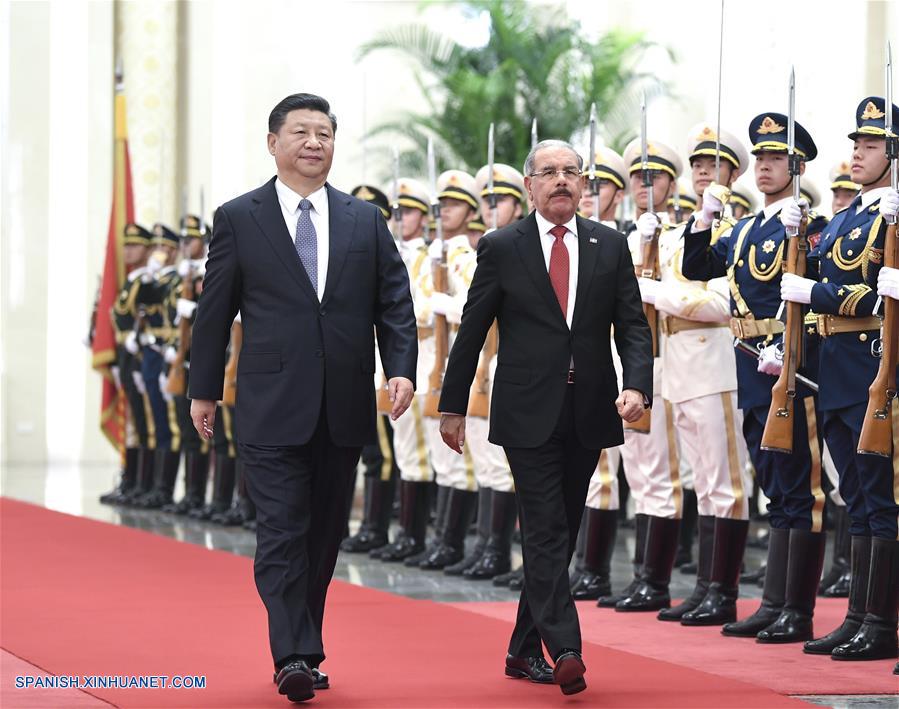 CHINA-BEIJING-XI JINPING-REPUBLICA DOMINICANA-CONVERSACIONES