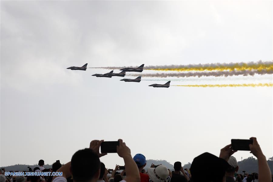 CHINA-GUANGDONG-ESPECTACULO AEREO-CLAUSURA