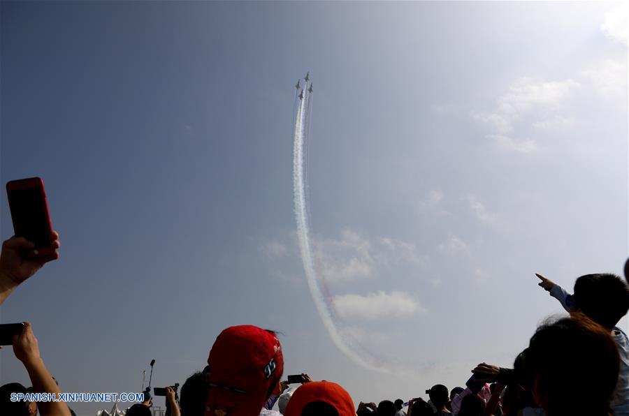 CHINA-GUANGDONG-ESPECTACULO AEREO-CLAUSURA