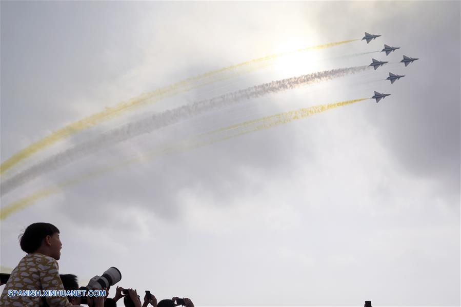 CHINA-GUANGDONG-ESPECTACULO AEREO-CLAUSURA