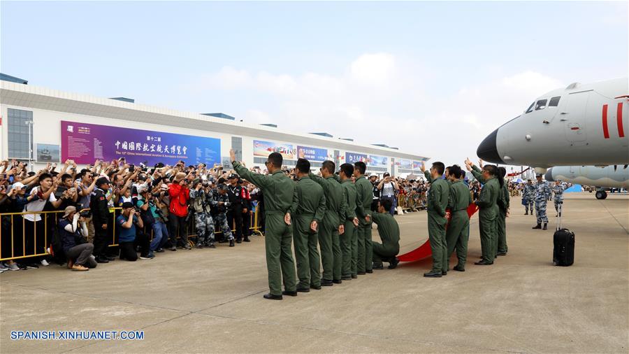 CHINA-GUANGDONG-ESPECTACULO AEREO-CLAUSURA