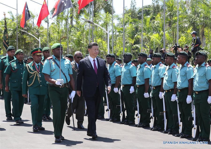 PAPUA NEW GUINEA-CHINA-XI JINPING-GOVERNOR-GENERAL-MEETING