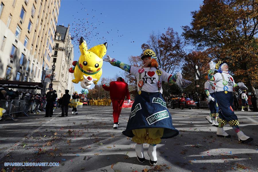 EEUU-NUEVA YORK-DIA DE ACCION DE GRACIAS-DESFILE