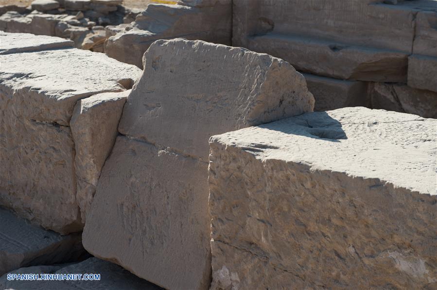 EGIPTO-LUXOR-TEMPLO DE MONTU-CHINA-ARQUEOLOGIA-EXCAVACION-MISION CONJUNTA