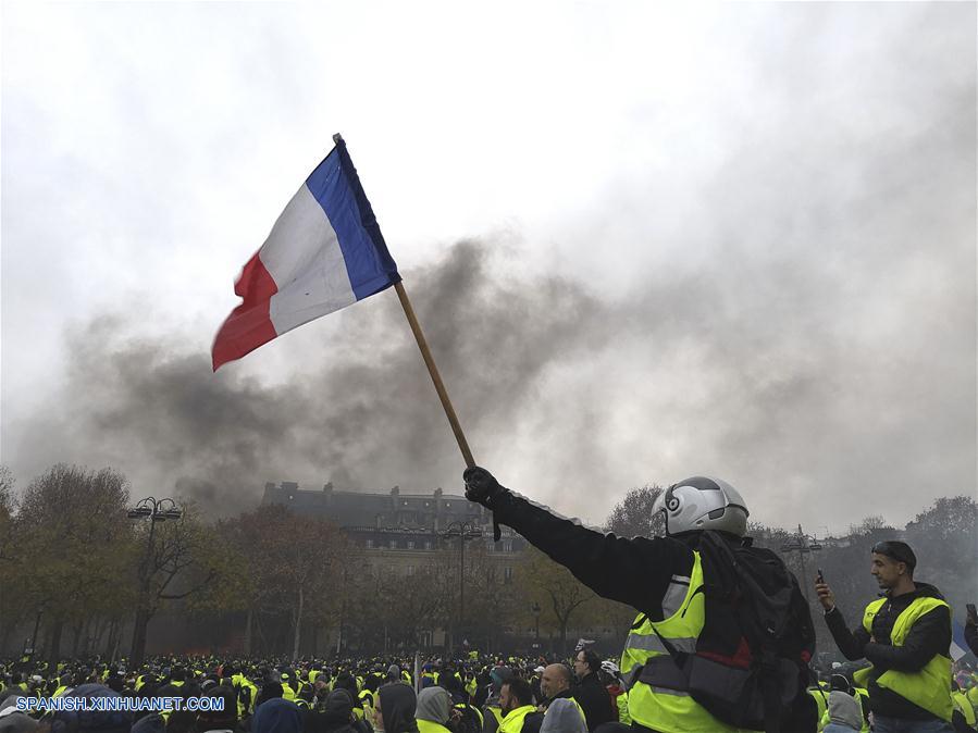 FRANCIA-PARIS-CHALECOS AMARILLOS-MANIFESTACION