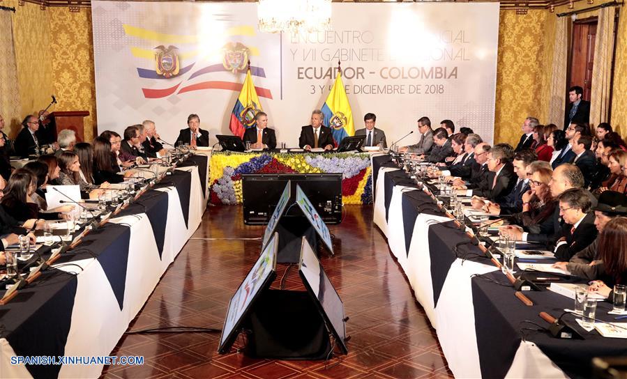 ECUADOR-QUITO-COLOMBIA-GABINETE BINACIONAL 