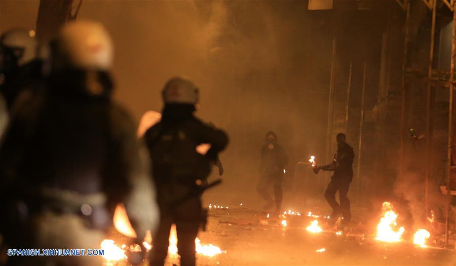 GRECIA-ATENAS-PROTESTA-VIOLENCIA-GRIGOROPOULOS