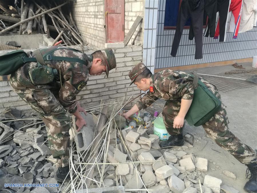 CHINA-SICHUAN-SISMO