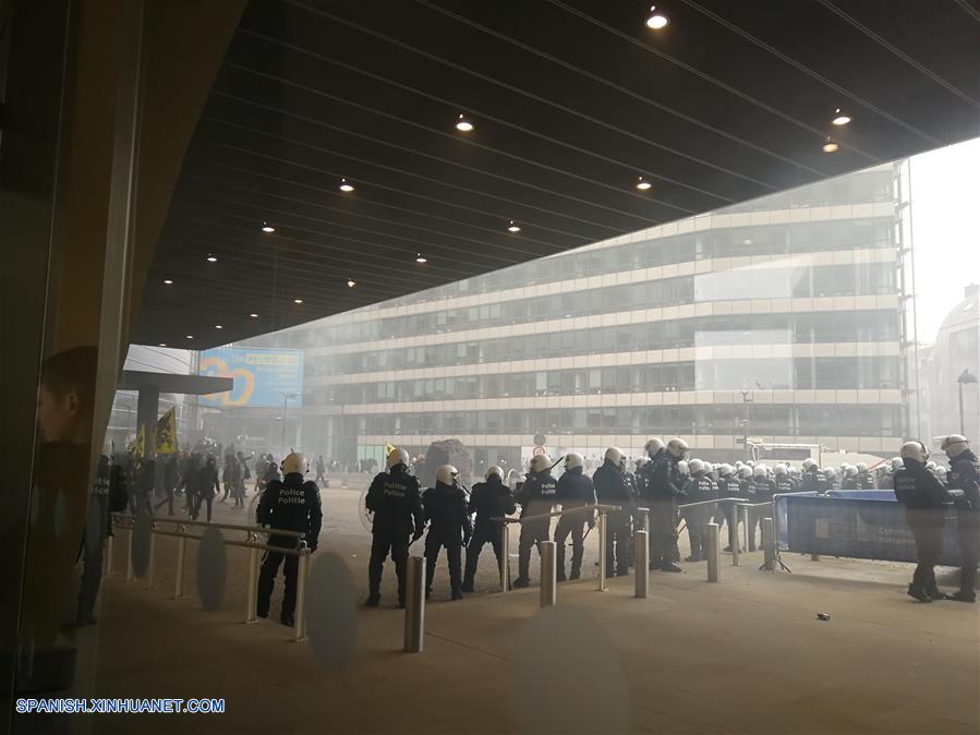 BELGICA-BRUSELAS-PROTESTA