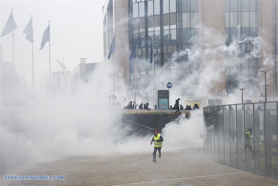 BELGICA-BRUSELAS-PROTESTA