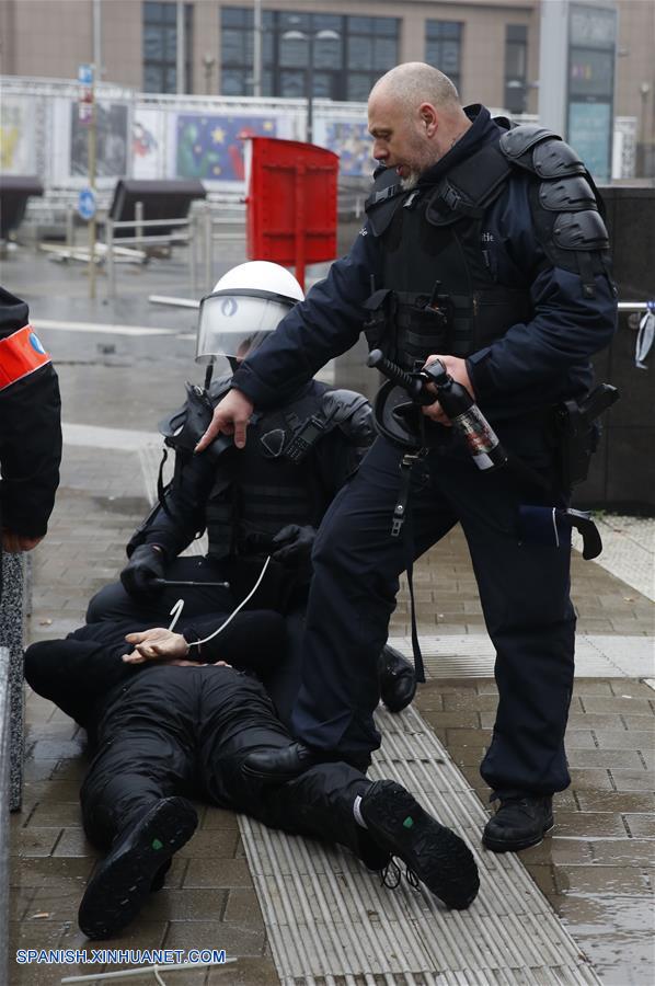 BELGICA-BRUSELAS-PROTESTA
