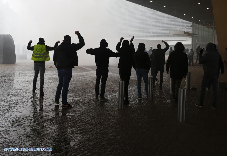 BELGICA-BRUSELAS-PROTESTA