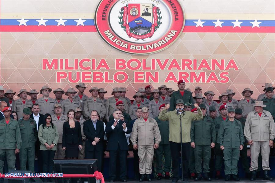 VENEZUELA-CARACAS-ACTO-MILICIA