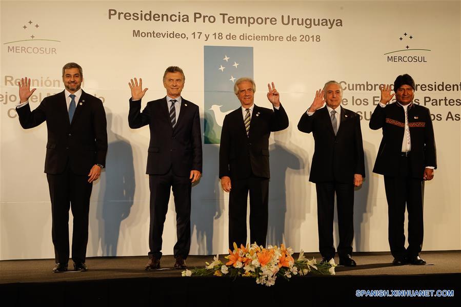URUGUAY-MONTEVIDEO-POLITICA-MERCOSUR 