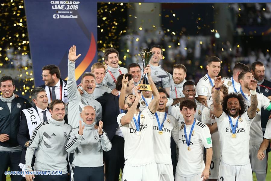 Fútbol: Real Madrid se proclama campeón del de Clubes por tercera vez consecutiva