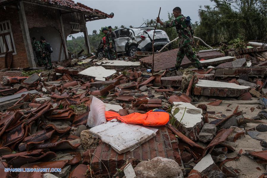 INDONESIA-PANDEGLANG-TSUNAMI-SECUELAS
