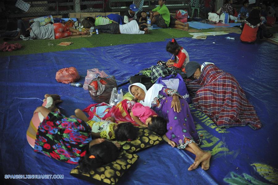 INDONESIA-BANTEN-TSUNAMI-REFUGIO TEMPORAL