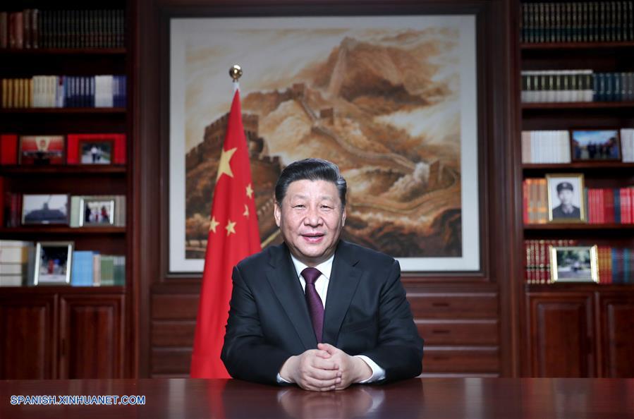 CHINA-BEIJING-XI JINPING-DISCURSO AÑO NUEVO