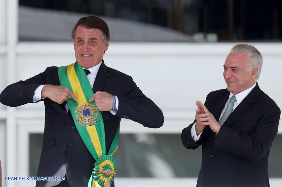 datos Produce Comercial Jair Bolsonaro jura como nuevo presidente de Brasil | Spanish.xinhuanet.com