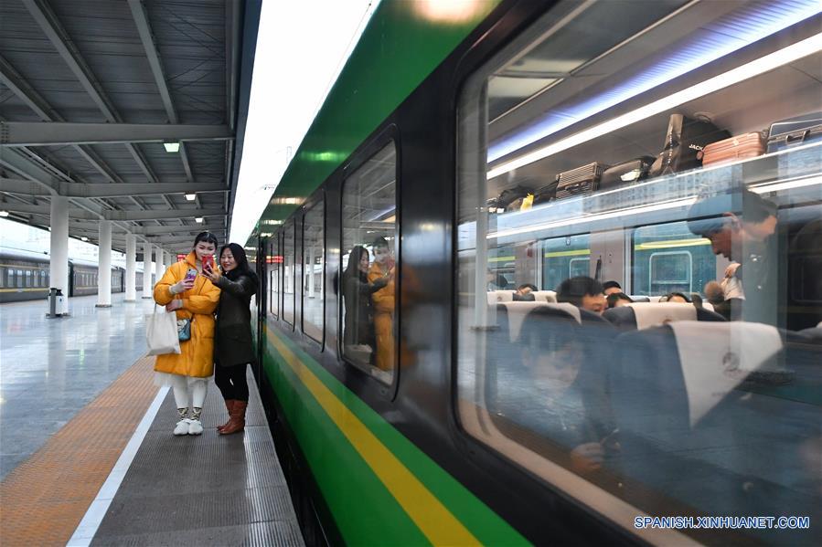 CHINA-GANSU-LINEA LANZHOU-CHONGQING-TREN BALA FUXING
