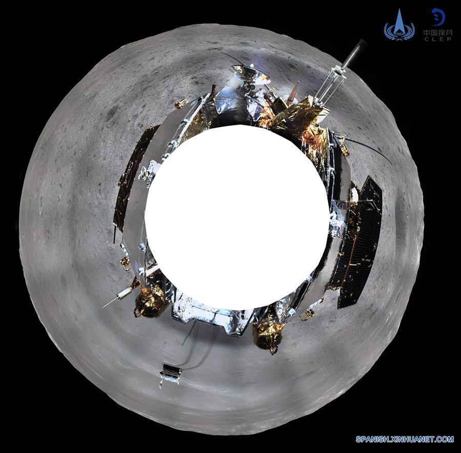 （科技）（2）嫦娥四号着陆器月午工作正常 地形地貌相机顺利完成360度环拍