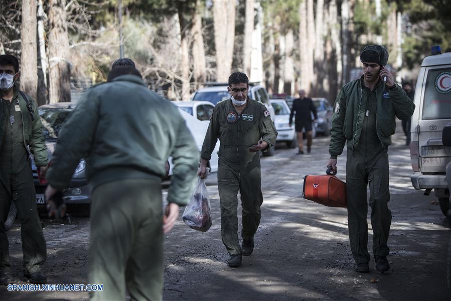IRAN-KARAJ-ACCIDENTE-AVION