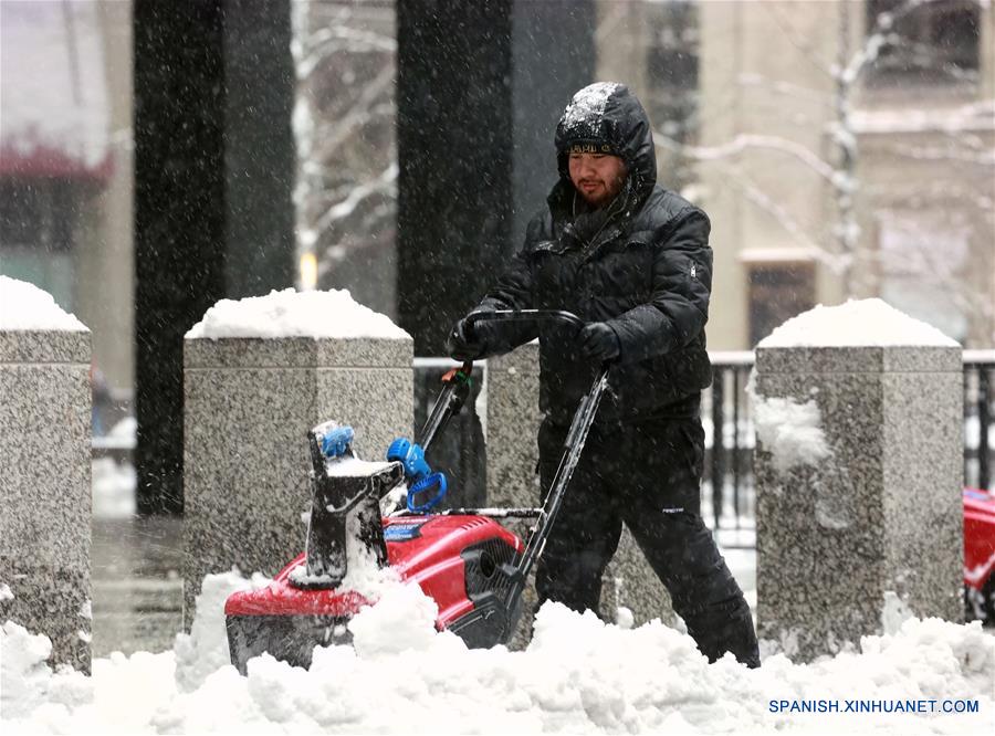 EEUU-CHICAGO-TORMENTA INVERNAL