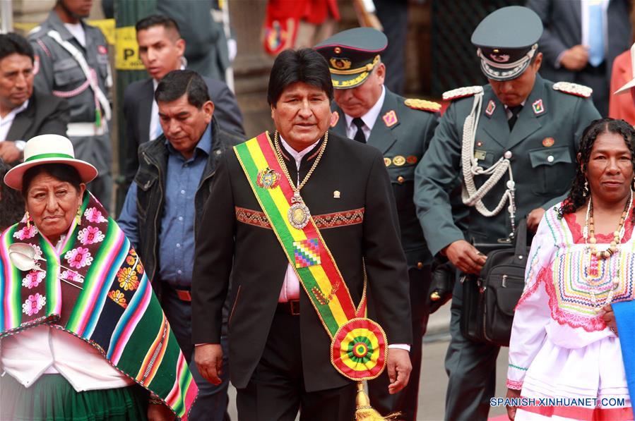 BOLIVIA-LA PAZ-CELEBRACION-ESTADO PLURINACIONAL