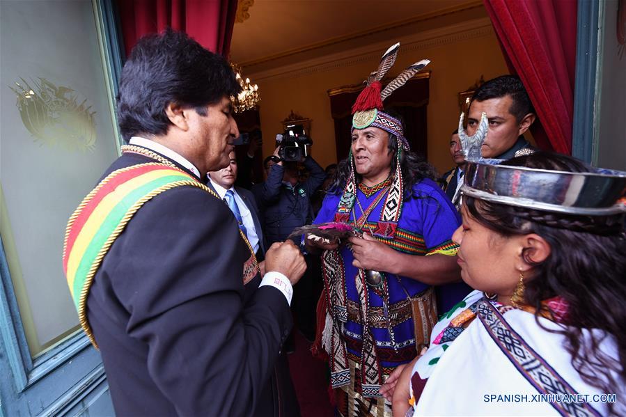 BOLIVIA-LA PAZ-CELEBRACION-ESTADO PLURINACIONAL