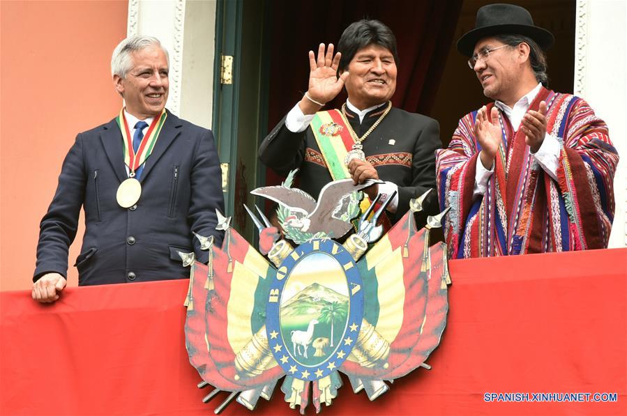 BOLIVIA-LA PAZ-CELEBRACION-ESTADO PLURINACIONAL