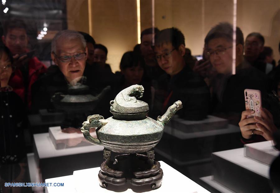 CHINA-BEIJING-EXHIBICION-RELIQUIA CULTURAL REGRESO