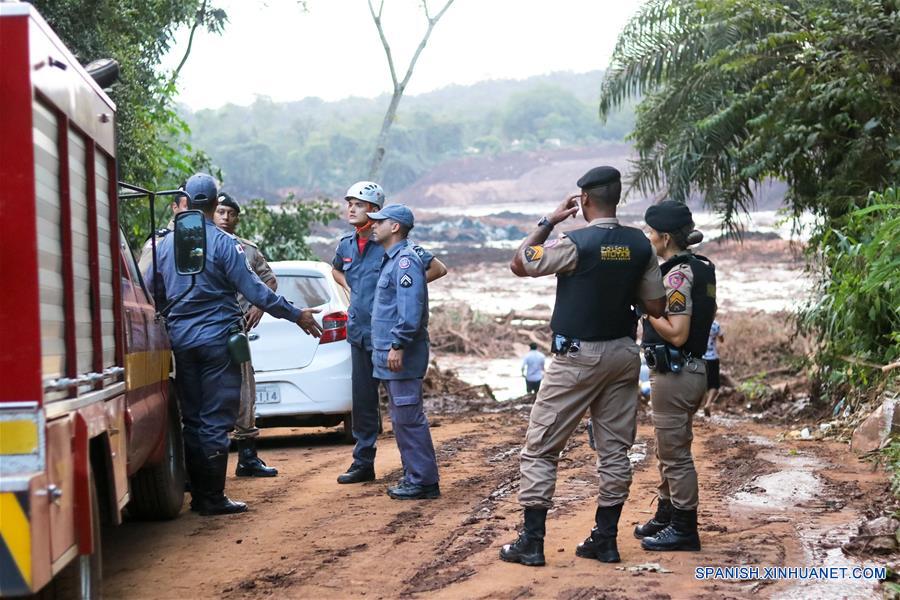 BRASIL-BELO HORIZONTE-RUPTURA DE REPRESA