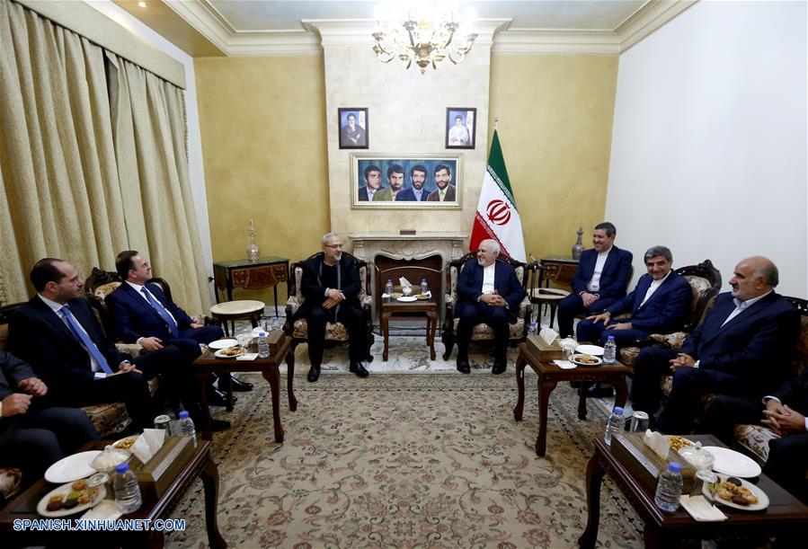 LIBANO-BEIRUT-IRAN-MINISTRO DE RELACIONES EXTERIORES-VISITA