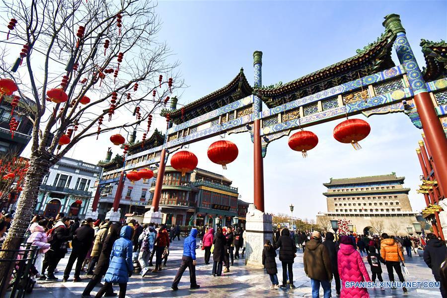 CHINA-BEIJING-FIESTA DE PRIMAVERA-TURISMO