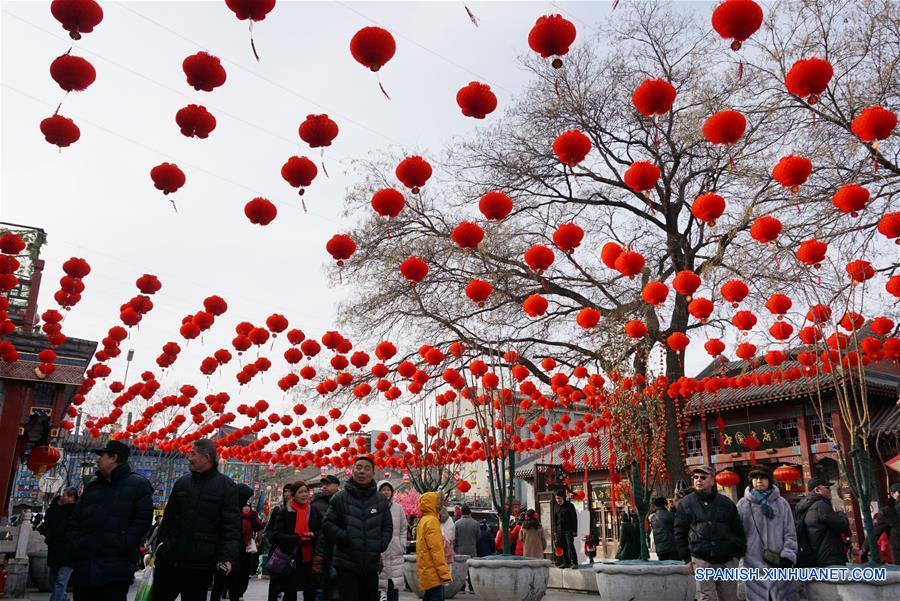 CHINA-BEIJING-FIESTA DE PRIMAVERA-TURISMO