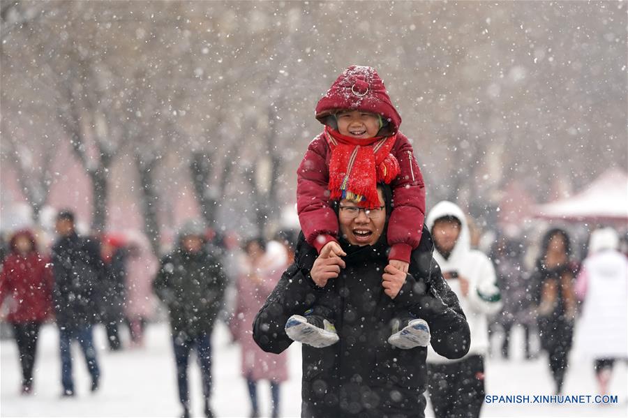 CHINA-BEIJING-NIEVE