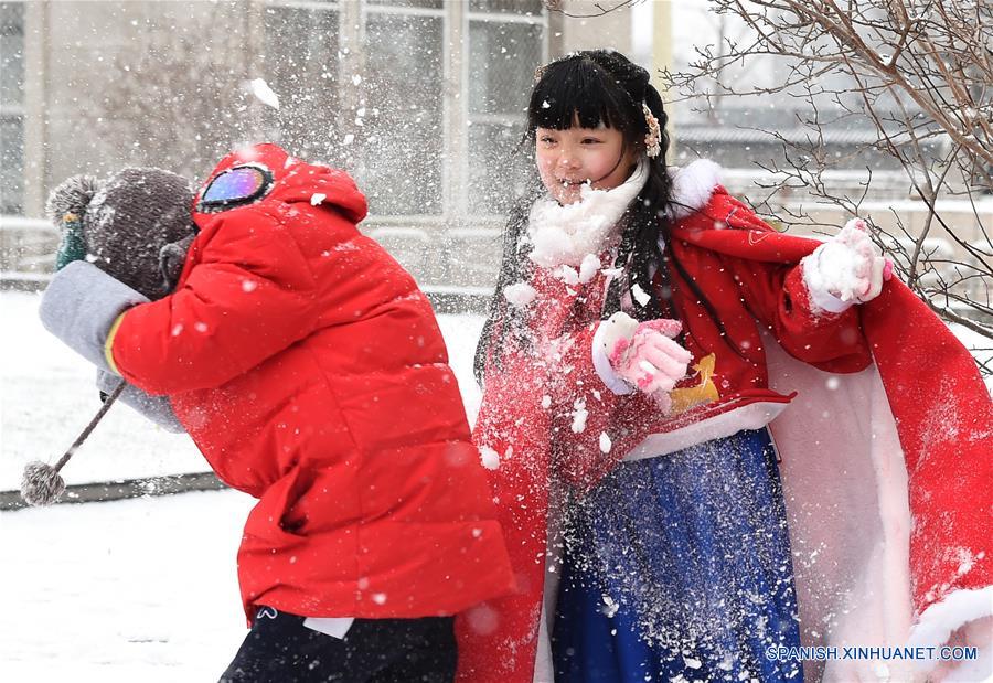 CHINA-BEIJING-NIEVE