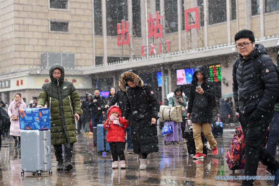 CHINA-BEIJING-NIEVE