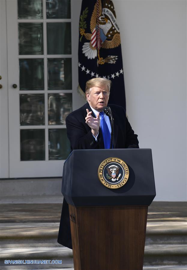 EEUU-WASHINGTON-TRUMP-EMERGENCIA NACIONAL