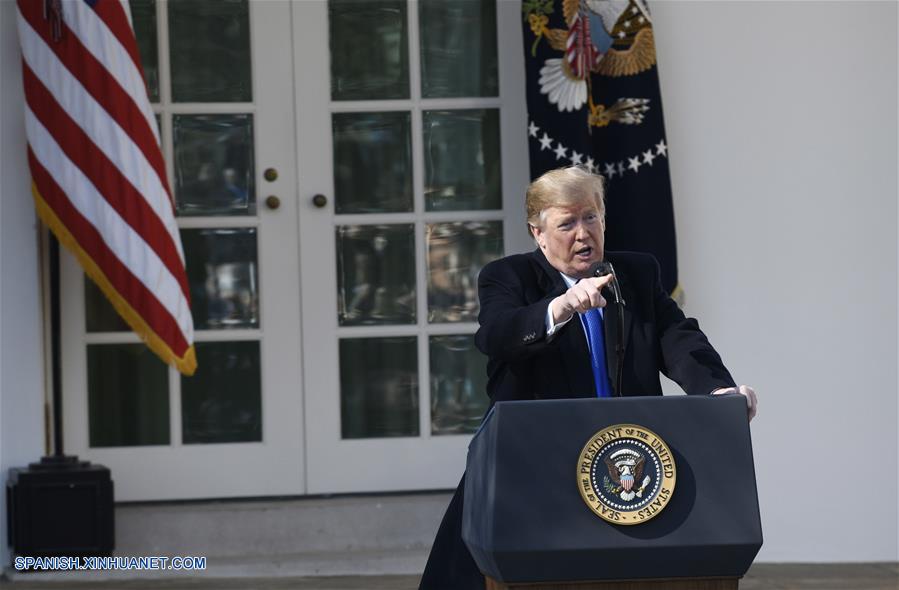 EEUU-WASHINGTON-TRUMP-EMERGENCIA NACIONAL