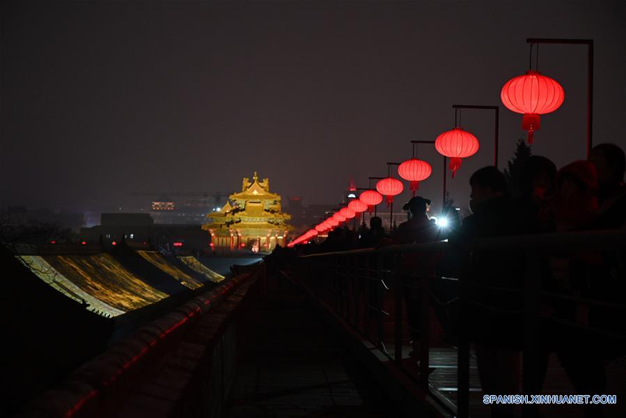 CHINA-BEIJING-MUSEO DEL PALACIO-RECORRIDO NOCTURNO