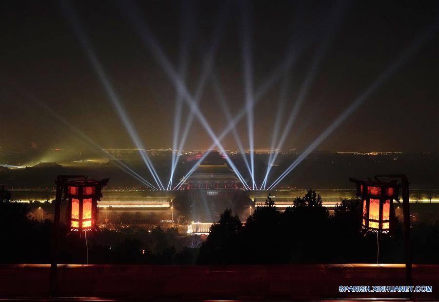 CHINA-BEIJING-MUSEO DEL PALACIO-RECORRIDO NOCTURNO